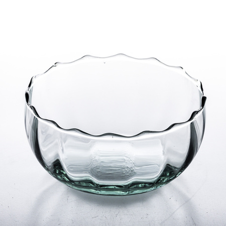Misa szklana na salatkę W-698 H:7cm D:14cm
