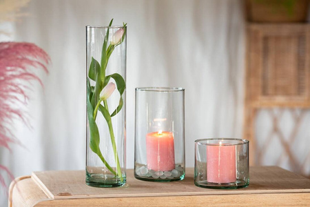 Zestaw szklanych Cylindrów 35x9, 21x12, 10x12