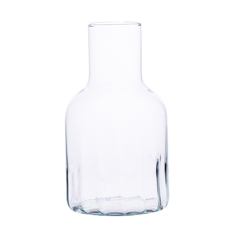 Szklany wazon WL-38 H:19,7cm D:10,5cm