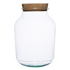 Szklany słój W-474A+korek H:32cm D:23cm Terrarium