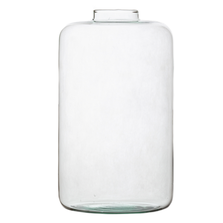 Szklany wazon słój W-606C2 H:25cm D:15cm 