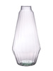 Szklany wazon W-685B OPTYK H:42 cm D:21 cm