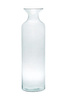 Szklany wazon butelka W-356A H:49cm D:14,5cm