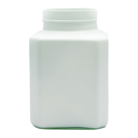 Szklany słój H:20cm D:13,5cm WM-8P003 biały