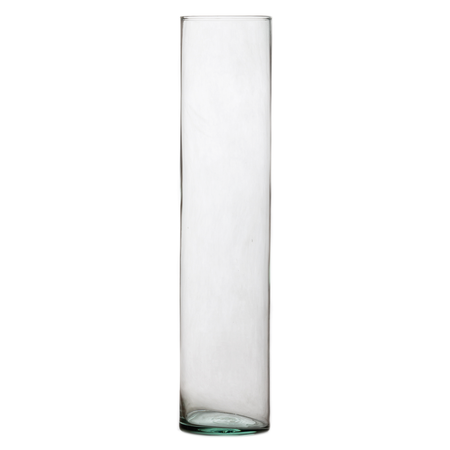 Szklany wazon cylinder H:30cm D:9cm