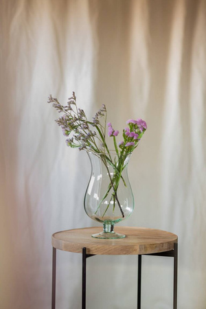 Wazon kielich W-112C optyk H:22,5cm D:12cm