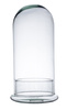 Kopuła szklana z bazą las w szkle W-315E1+W-308B1 H:41cm D:20cm