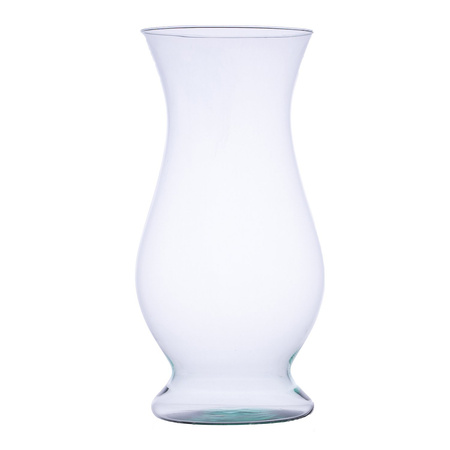 Szklany wazon W-339 H:40cm D:19cm