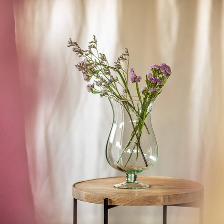 Wazon kielich W-112C optyk H:22,5cm D:12cm