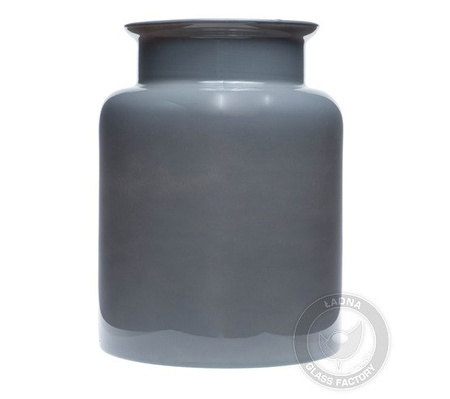 Wazon szary W-332 H:25cm D:19cm