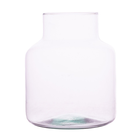 Szklany wazon słój W-395J H:20cm D:17cm 