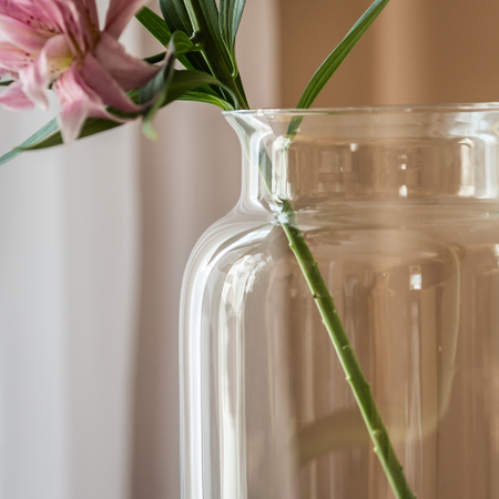 Szklany wazon słój MIA H:30cm D:19cm