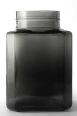 Szklany słój H:20cm D:13,5cm WM-8P003 dymny