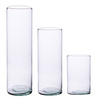 Zestaw szklanych cylindrów 48/12, 31/12, 19/12