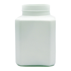 Szklany słój H:20cm D:13,5cm WM-8P003 biały