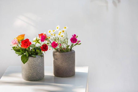 Szklany słój H:17cm D:14,5cm WM-C001 LOFTI  granit