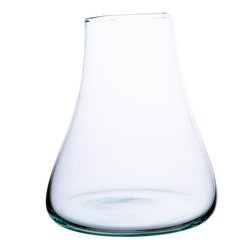 Szkło lane formowane ręcznie 15-18cm płaskie dno