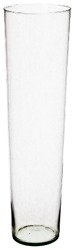Szklany wazon W-96K H:60cm D:17,5cm