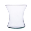 Szklany wazon klepsydra WD-13 H:12,6cm D:12,5cm