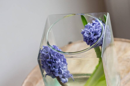 Wazon szklany kwadratowy KW-3 H:25cm D:11,5