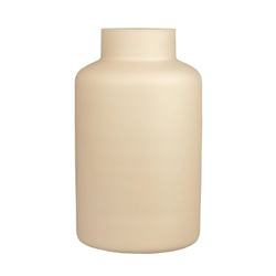 Szklany wazon W-395K1 H:25cm D:14,5cm brudny róż