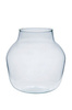 Szklany wazon W-456A H:19cm D:19cm
