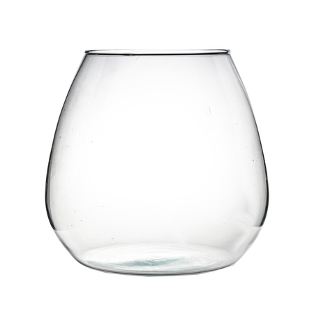 Wazon szklana kula W-216 H:15cm D:14cm