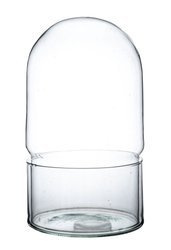 Szklane terrarium W-608+W-609 H:25cm D:14cm Bez dziury