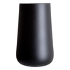 Szklany wazon WL-113 H:35cm D:21,4cm czarny mat