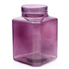Szklany słój H:20cm D:13,5cm WM-8P003 purpura