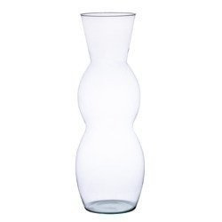 Szklany wazon W-500A H:50cm D:16cm