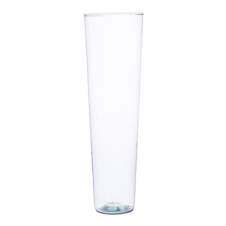 Szklany wazon W-96M H:50cm D:15cm