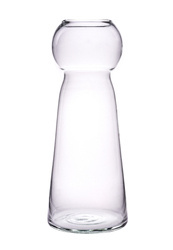 Szklany wazon W-570 H:20,5cm D:8,5cm