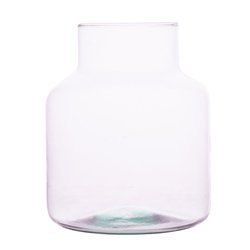 Szklany wazon słój W-395J H:20cm D:17cm