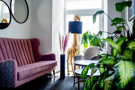 Szklany wazon Cylinder czarny mat H:60cm D:12,5cm